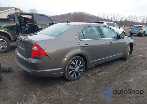 2012 Ford Fusion Sel из США, поврежденный, VIN 3FAHP0JA6CR114360